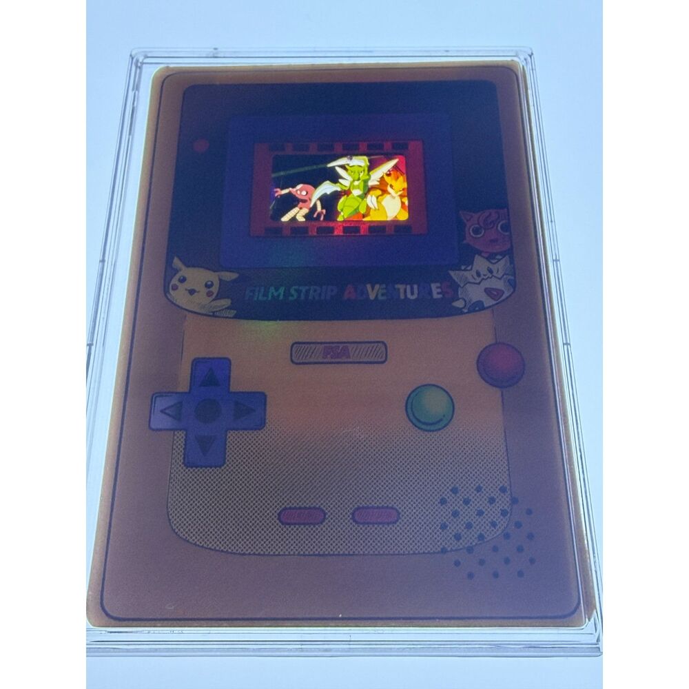 Pokémon — REAL 35mm Film Cell: Hitmonlee, Scyther & Sandslash FSA Card